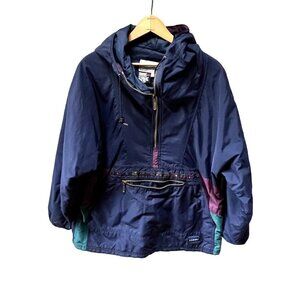Vintage L.‎ L. Bean Women's Pullover Front Pouch Jacket- Size M